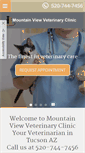 Mobile Screenshot of mountainviewvetclinic.com